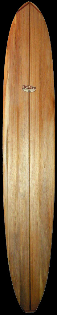 Balsa wood long board